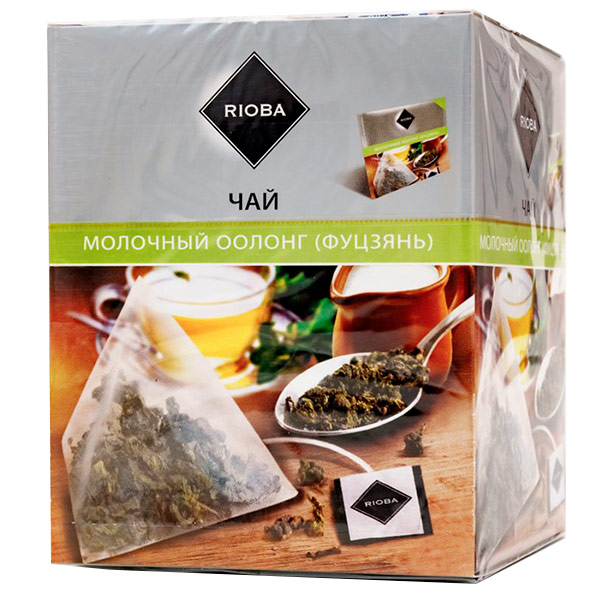 Чай зеленый Rioba Молочный оолонг 20 пак х 2 гр