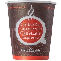 Стаканы одноразовые Taste Quality картонные 180 мл 80 шт. в уп.