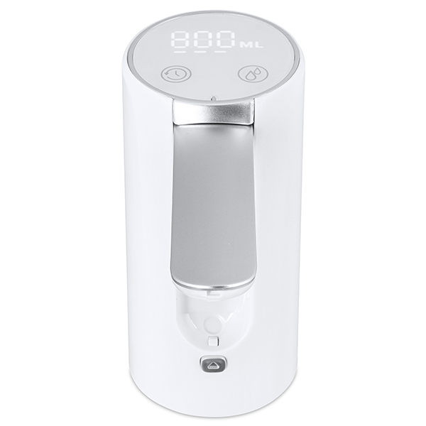 Помпа Ecotronic PLR-660 white-silver электрическая на аккумуляторе для 19л бутылей (в коробке)