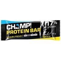 Батончик протеиновый Леовит Champ! банановый 45 гр