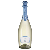 Вино безалкогольное Cielo Zero игристое белое 0.75 литра, стекло