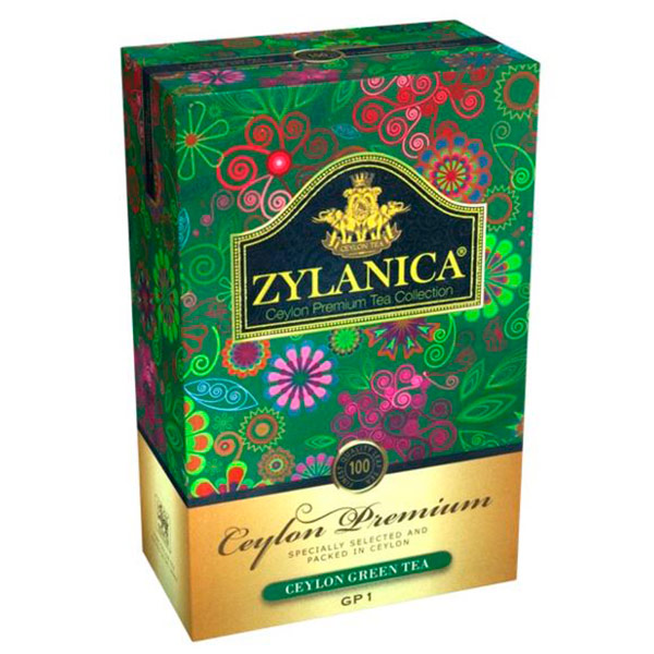 Чай зеленый Zylanica GP1 листовой 100 гр