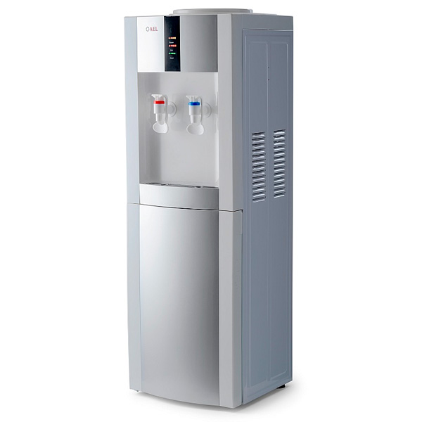 Кулер AEL LD-AEL-47C белый/серебристый (шкафчик 10 литров)