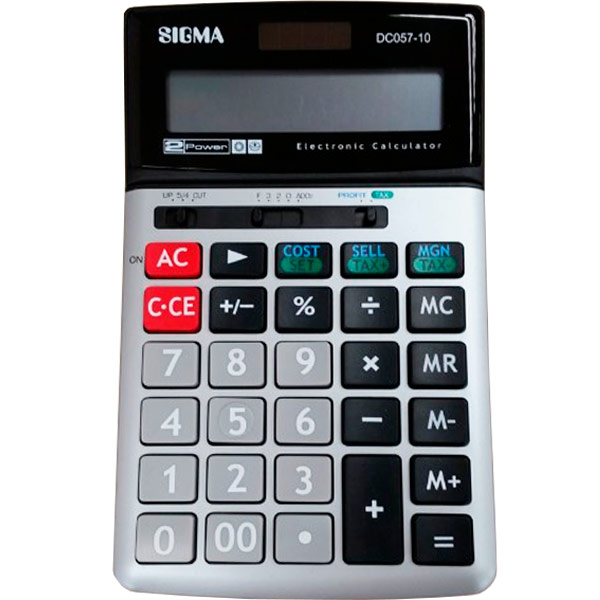 Калькулятор настольный Sigma DC057 10 разрядов