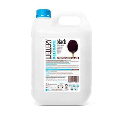 Гель Wellery для стирки слабозагрязненых черных тканей 5 литров - фото 1