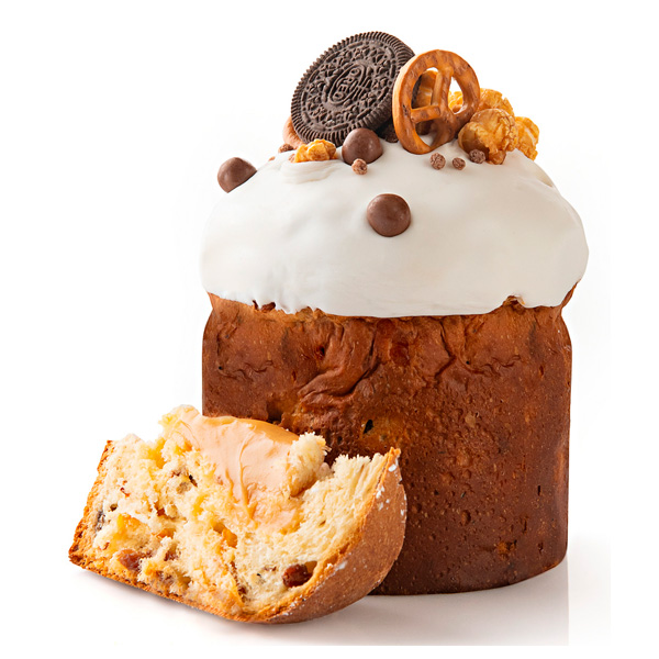 Кулич Пасхальный Балтийский хлеб карамель и печенье 500 гр