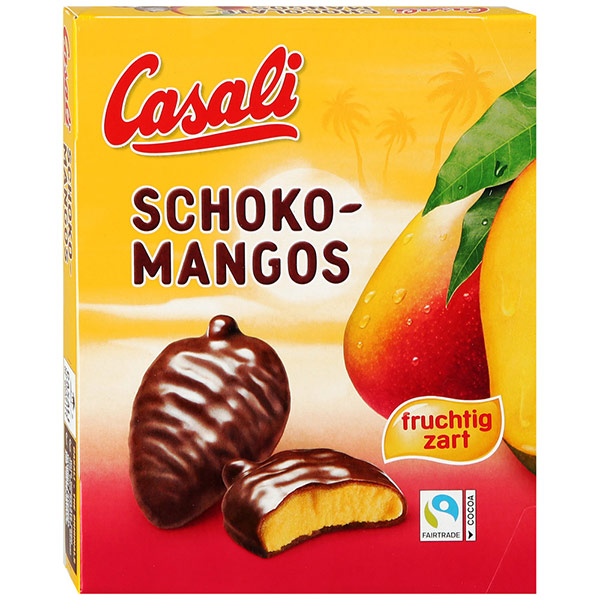 Суфле Casali манговое в шоколаде 150 гр