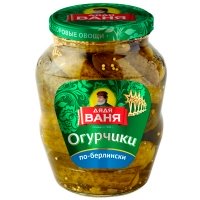 Огурчики Дядя Ваня по-берлински 680 гр