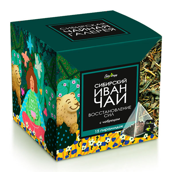 Напиток чайный BioNergy Восстановление сил Иван-Чай (15 пирамидок)