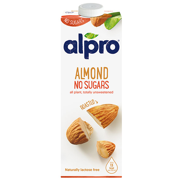 Напиток миндальный Alpro без сахара 1,1% 1 литр - фото 1