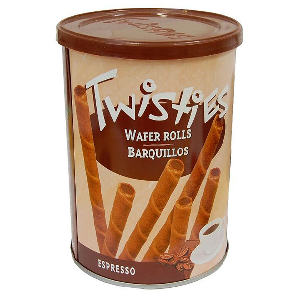 Вафли Twisties с кофейным кремом эспрессо 400 гр - фото 1