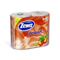 Туалетная бумага Zewa Deluxe Персик 3 слоя (4шт)