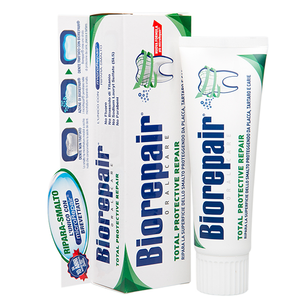 Зубная паста Biorepair Total Protective Repair Комплексная Защита 75 мл - фото 1