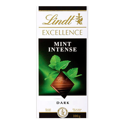 Шоколад Lindt Excellence мята 100 гр