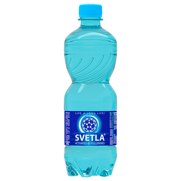 Вода минеральная Svetla Rus 0.5 литра, без газа, пэт, 12 шт. в уп.