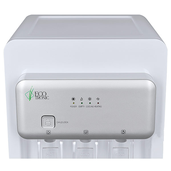 Кулер Ecotronic K43-LXE белый/серебристый