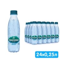 Вода Черноголовка  детская 3+ 0.25 литра, без газа пэт, 24 шт. в уп.