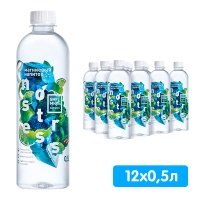 Вода No stress магниевая лайм-мята низкокалорийный 0.5 литра, без газа, пэт, 12 шт. в уп.
