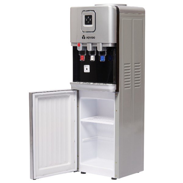 Кулер Aqvido BSY-812L черный/серебристный с компрессорным охлаждением