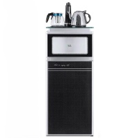 Кулер с чайным столиком Тиабар Ecotronic TB3-LE UV серебристый/черный (шкафчик 7 литров)