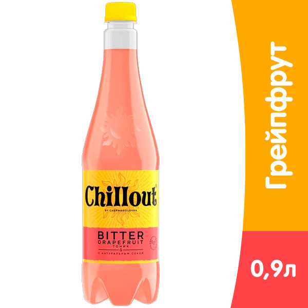 

Chillout Bitter Grapefruit 0.9 литра, газ, пэт