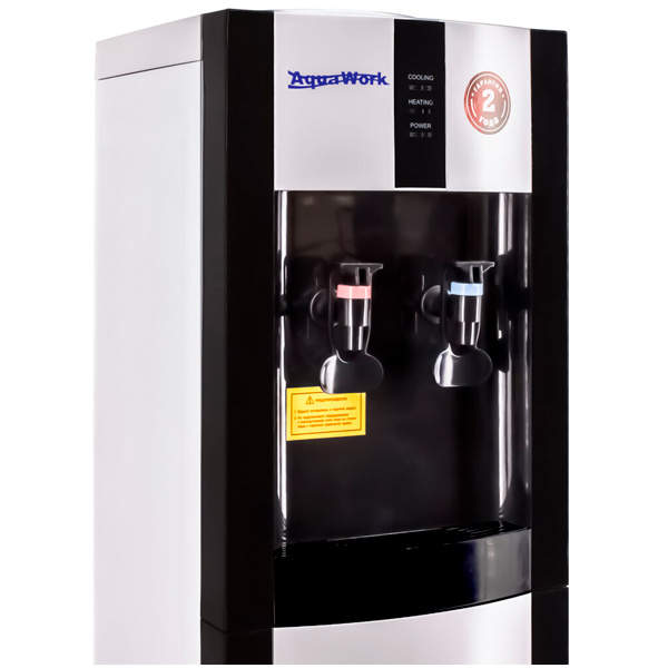 Кулер Aqua Work 16-LR-MAX серебристый/черный