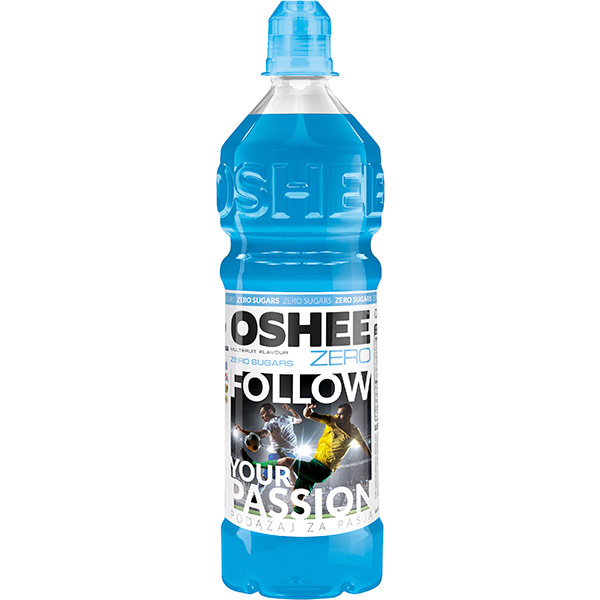 Изотонический напиток Oshee мультифрукт 0,75 литра, пэт, 6 шт в уп.