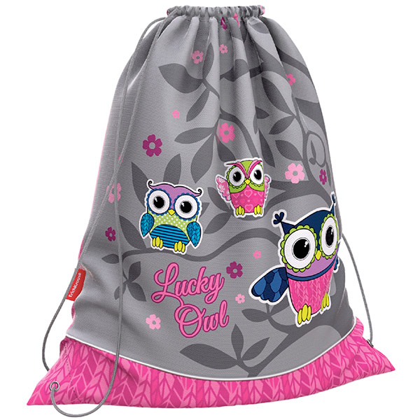 

Сумка для обуви Erich Krause Lucky Owl для девочек