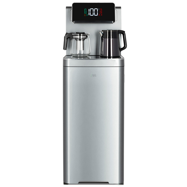 Кулер с чайным столиком Тиабар Ecotronic TB45-LE серебристый (шкафчик 7 литров)