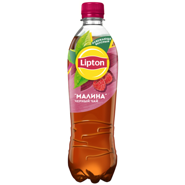 Холодный Чай Lipton / Липтон Малина 0,5л. пэт (12шт.)