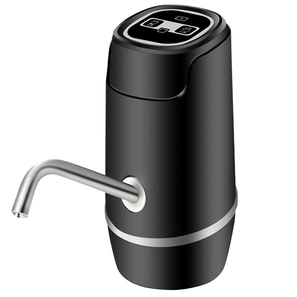 Помпа Miopaq Дуэт на аккумуляторе от USB черная для 19л бутылей (в коробке), цвет черный