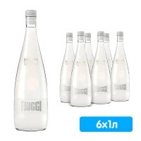Вода Fiuggi Naturale 1 литр, без газа, стекло, 6 шт. в уп.
