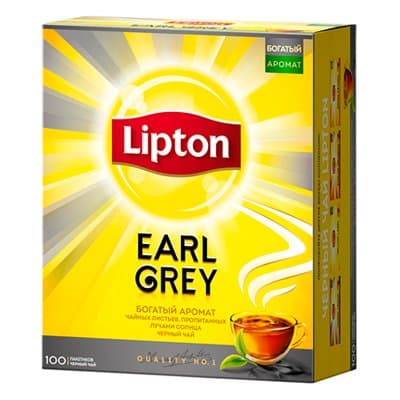 Lipton / Липтон Earl Grey (100пак.)