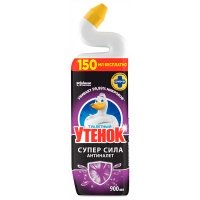 Чистящее средство 5 в 1 Туалетный утенок Супер сила Антиналёт 900 мл