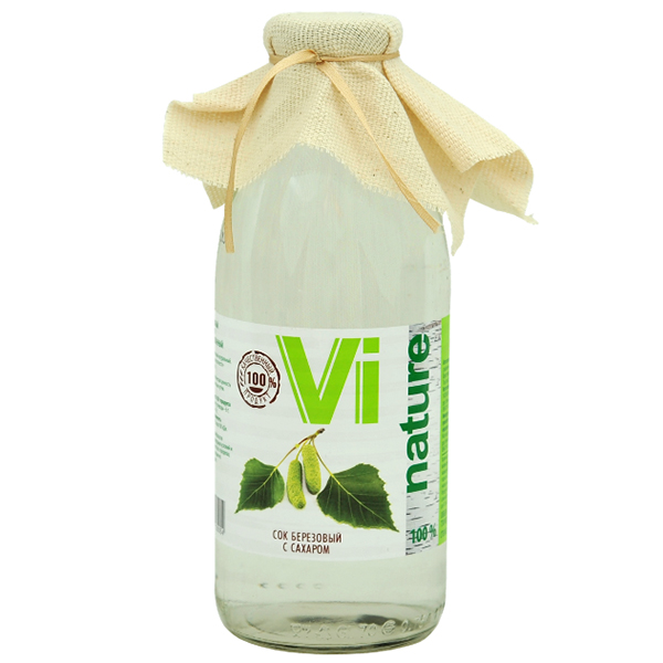Сок Vi Nature березовый 0,73 литра, 8 шт. в уп