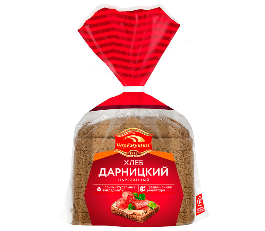 Хлеб Дарницкий Черёмушки нарезка 340 г - фото 1