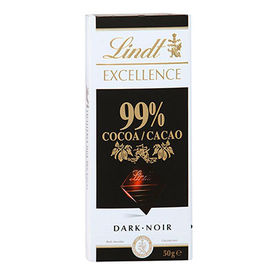 Шоколад Lindt Excellence 99% какао 50 гр