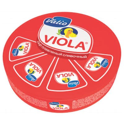 Сыр Valio Viola в треугольничках Сливочный 50% БЗМЖ 130 гр
