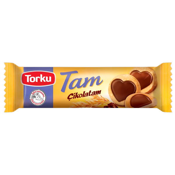 Печенье TORKU ТАМ ЧИКОЛАТАМ с молочным кремом и молочным шоколадом 83 гр - фото 1