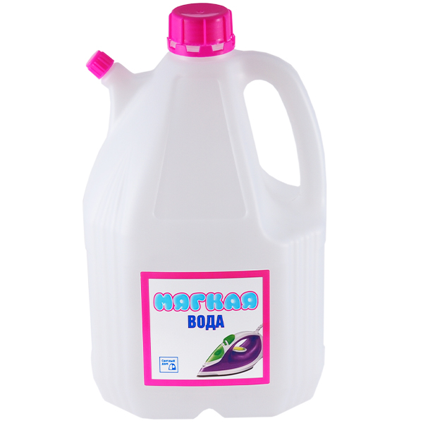 Дистиллированная вода для утюгов Мягкая вода 4 литра