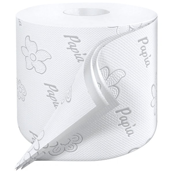 Туалетная Бумага Papia Professional белая 3 слоя (8 шт)