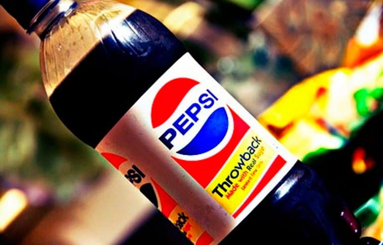 Летом на рынок выйдут напитки Pepsi с содержанием сахара