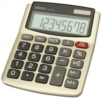 Настольный калькулятор SIGMA DC 5408
