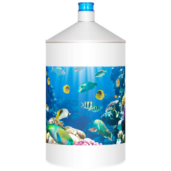 Чехол на бутыль для помпы Подводный мир