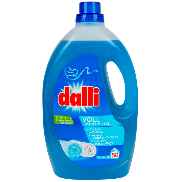Гель для стирки Dalli Voll для стирки цветного средне и сильнозагрязненного белья 2,75 л - фото 1