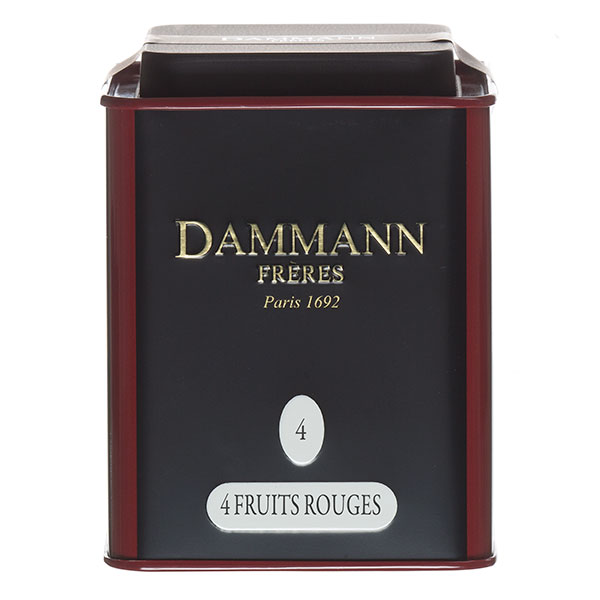 Чай черный Dammann Freres Quatre Fruits Rouges 100 гр