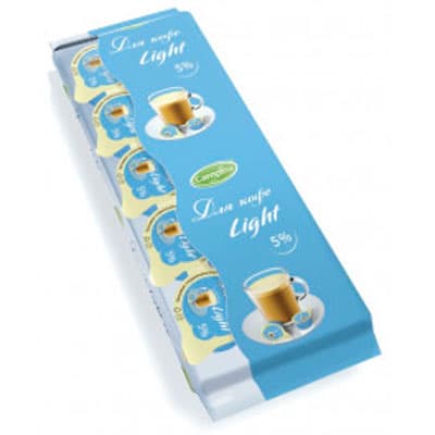 Сливки Campina Light порционные 0,5% 10х10 гр - купить продукты по ...