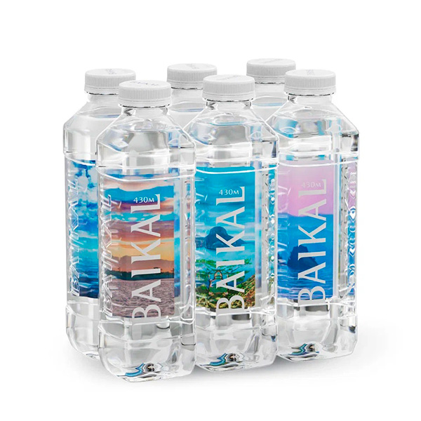 Глубинная байкальская вода Baikal430 0.85 литра, без газа, пэт, 6 шт. в уп.