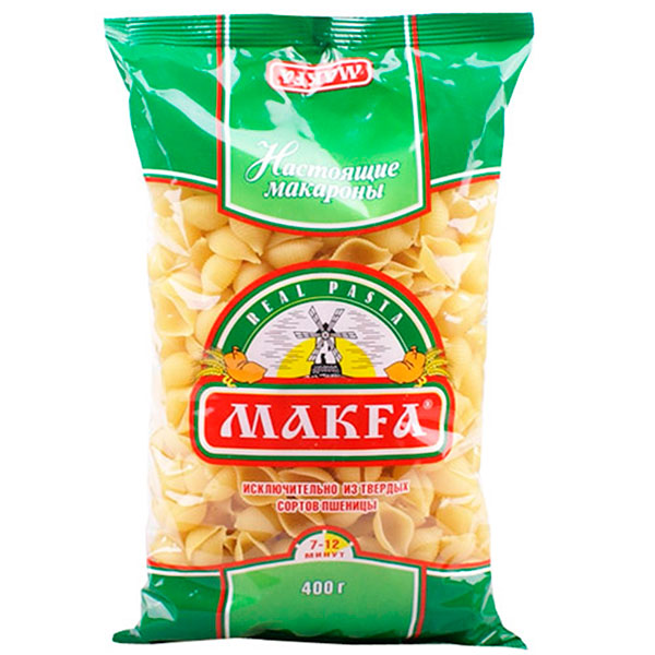 Макароны Макфа ракушки 400 г