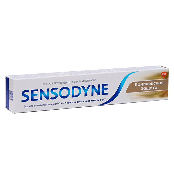 Зубная паста Sensodyne комплексная защита 75мл (1шт)